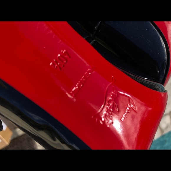 EUC Christian Louboutin Pensee 100 20 Anniversary - Picture 5 of 6